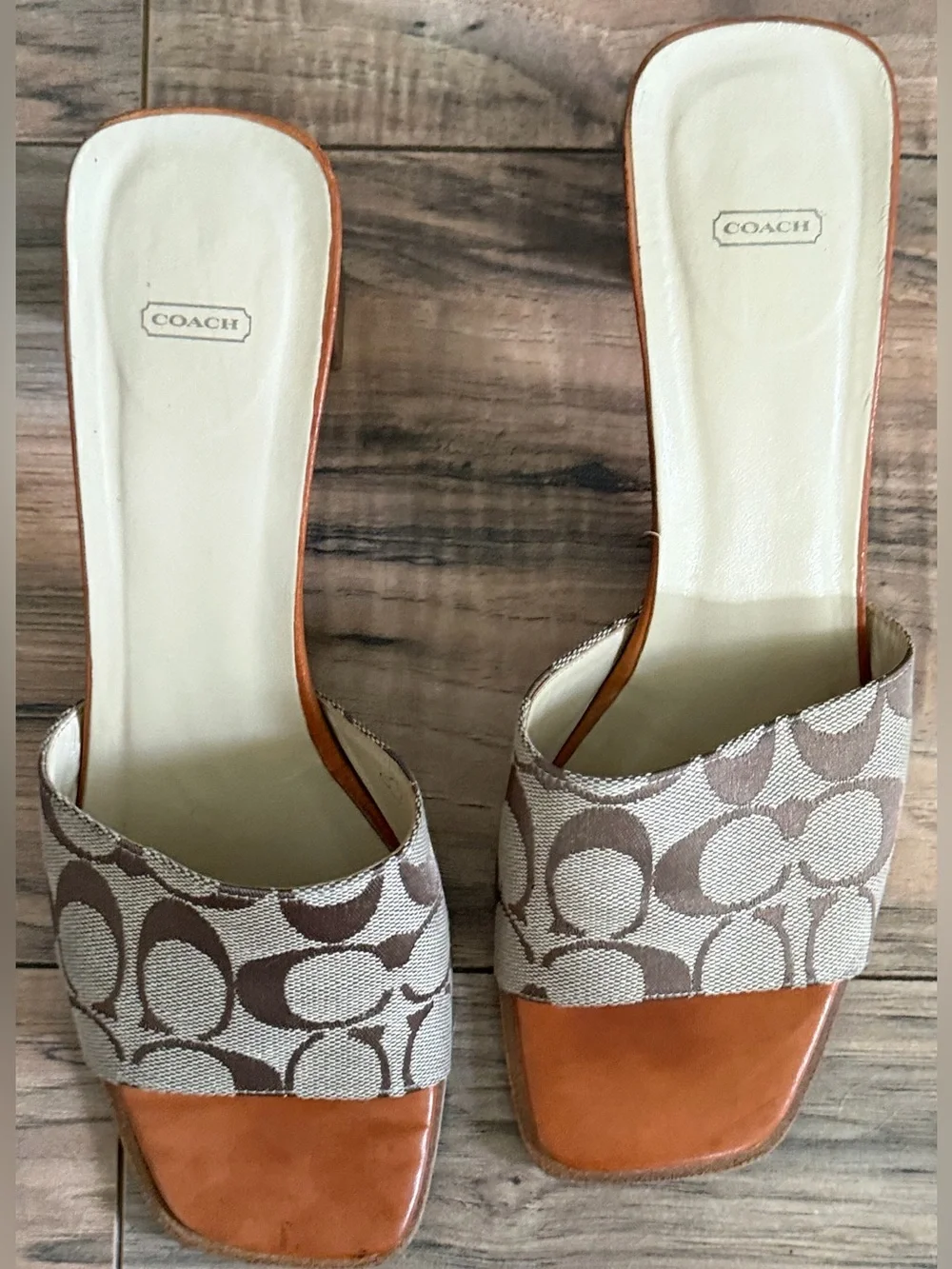 Coach heels 8